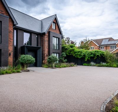 luxury front garden design Altrincham