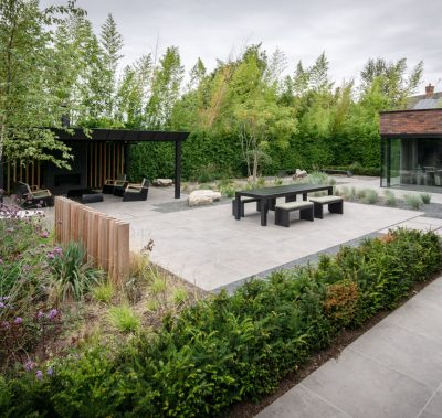 luxury garden design Altrincham