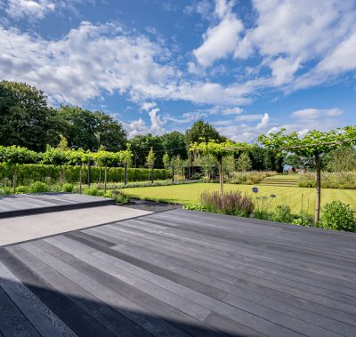 Contemporary garden design Alderley Edge