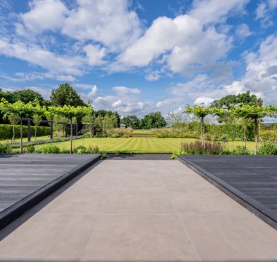 Contemporary garden design Alderley Edge