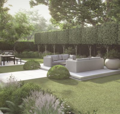 Garden design in Hale