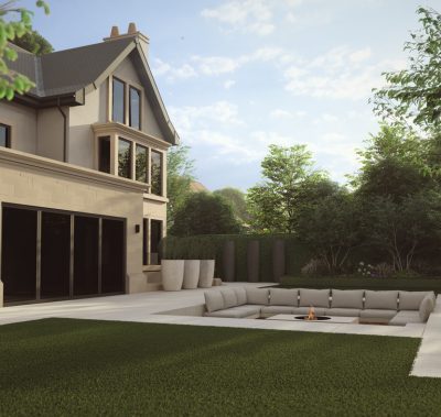 Garden design in Altrincham