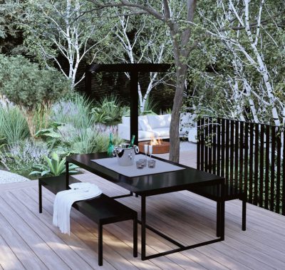 Garden design in Alderley Edge