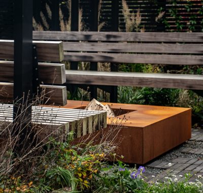 cantilevered seating