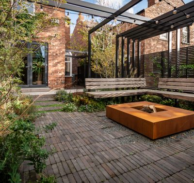 contemporary garden design south manchester